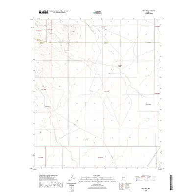 2020 Map of Greg Hills, 2020 Print