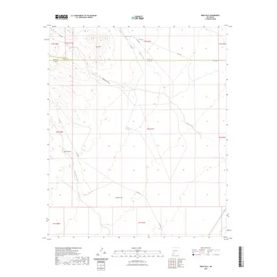 2023 Map of Greg Hills, 2023 Print