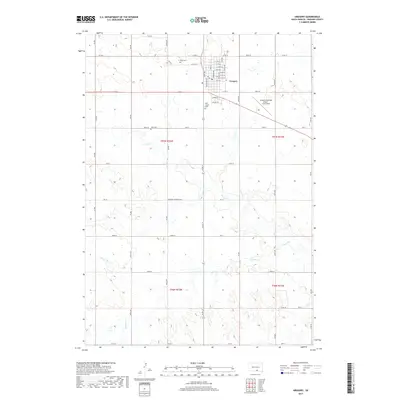 2017 Map of Gregory, 2017 Print