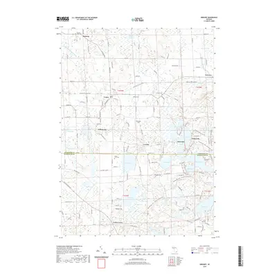 2019 Map of Gregory, 2019 Print