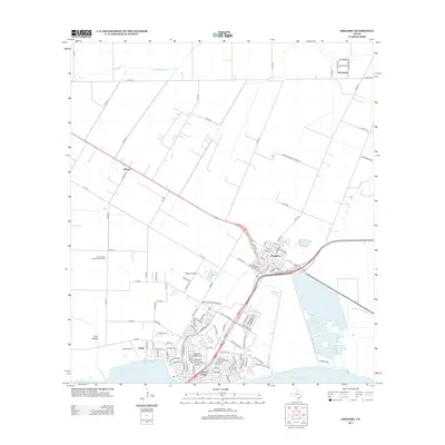 2013 Map of Gregory, 2013 Print