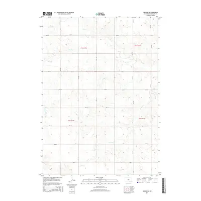 2015 Map of Gregory SE, 2015 Print