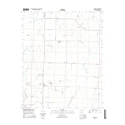 2014 Map of Gregory, 2014 Print