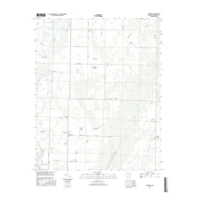 2017 Map of Gregory, 2017 Print