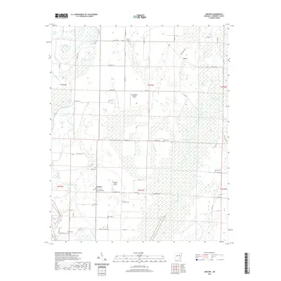 2020 Map of Gregory, 2020 Print