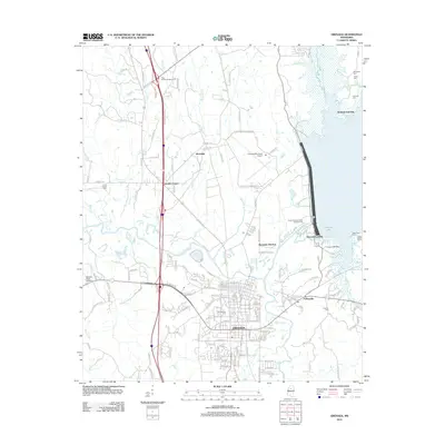 2012 Map of Grenada, 2012 Print
