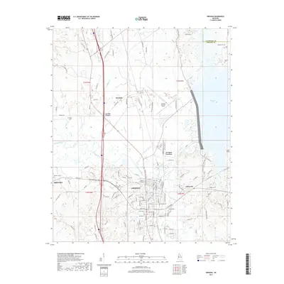 2018 Map of Grenada, 2018 Print