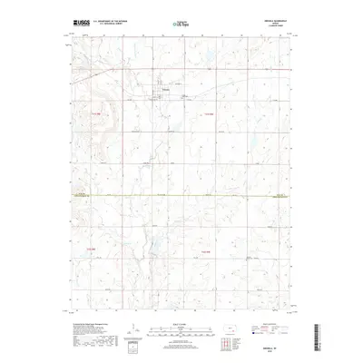 2018 Map of Grenola, 2018 Print