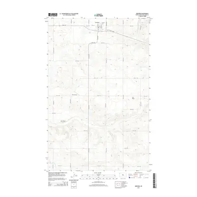2014 Map of Grenora, 2014 Print
