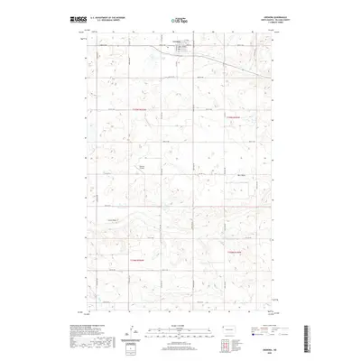 2020 Map of Grenora, 2020 Print