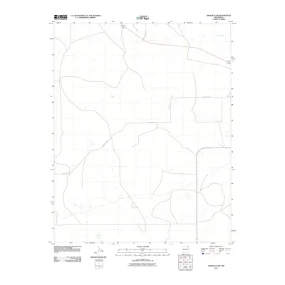 2010 Map of Grenville SW, 2010 Print