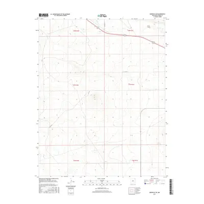 2017 Map of Grenville SW, 2017 Print