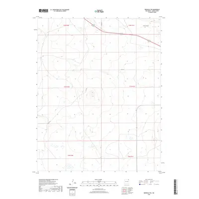2020 Map of Grenville SW, 2020 Print