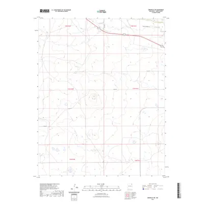 2023 Map of Grenville SW, 2023 Print