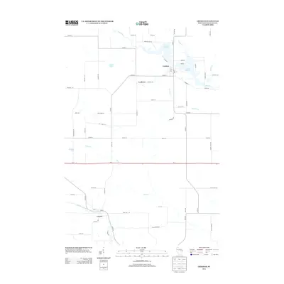 2013 Map of Gresham, 2013 Print