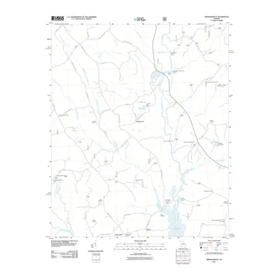 2011 Map of Greshamville, 2011 Print