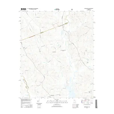2014 Map of Greshamville, 2014 Print
