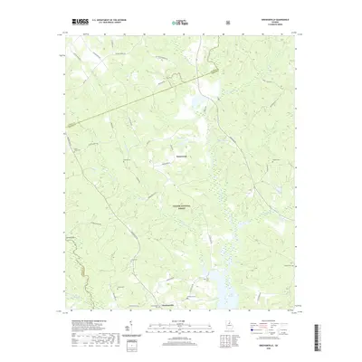 2020 Map of Greshamville, 2020 Print