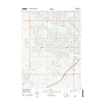 2014 Map of Gretna, 2014 Print