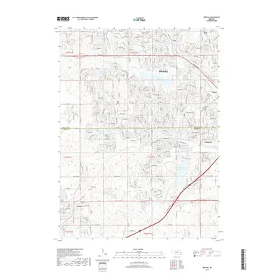 2017 Map of Gretna, 2017 Print
