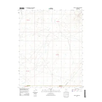2013 Map of Grey Hill Spring, 2013 Print