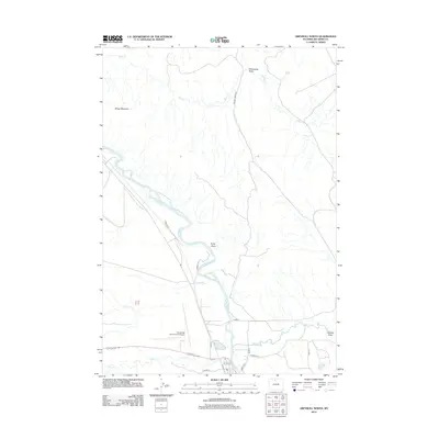 2012 Map of Greybull North, 2012 Print