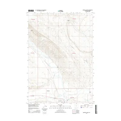 2015 Map of Greybull North, 2015 Print