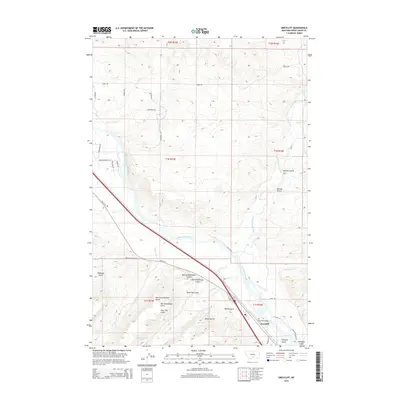 2014 Map of Greycliff, 2014 Print