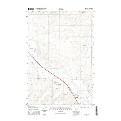 2017 Map of Greycliff, 2017 Print