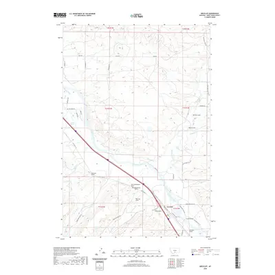 2020 Map of Greycliff, 2020 Print