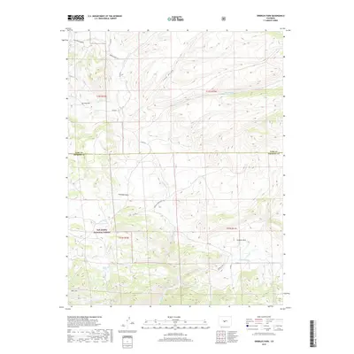 2019 Map of Gribbles Park, 2019 Print