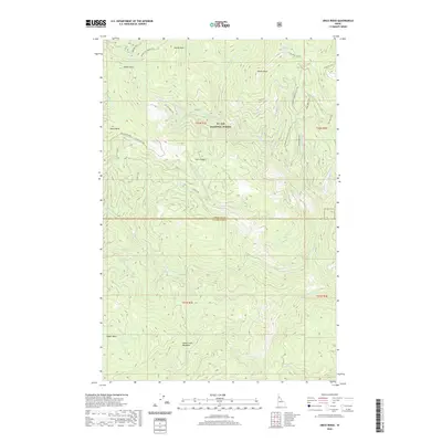 2020 Map of Grice Ridge, 2020 Print
