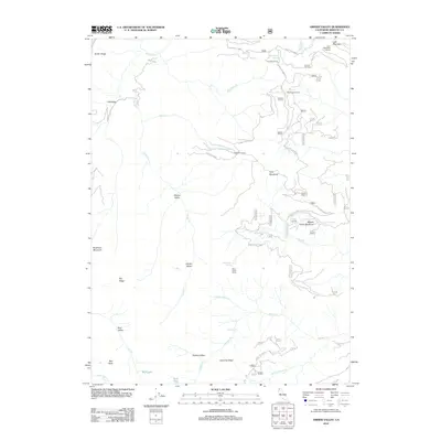 2012 Map of Grider Valley, 2012 Print