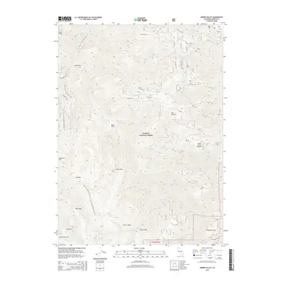 2015 Map of Grider Valley, 2015 Print