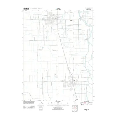 2012 Map of Gridley, 2012 Print