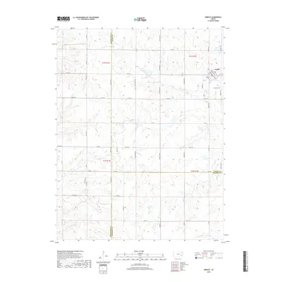 2018 Map of Gridley, 2018 Print