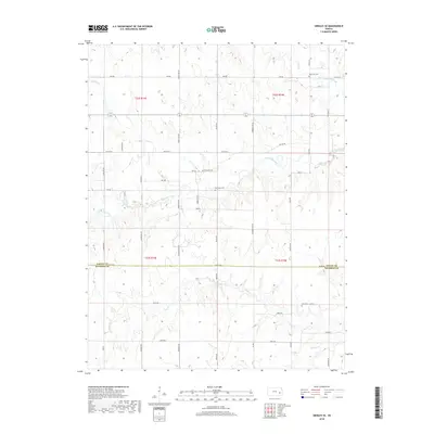 2018 Map of Gridley SE, 2018 Print