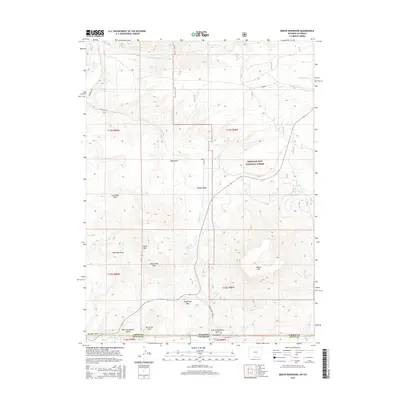 2015 Map of Grieve Reservoir, 2015 Print