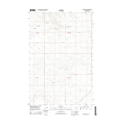2014 Map of Griffee Coulee, 2014 Print