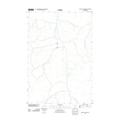 2011 Map of Griffin Coulee NW, 2011 Print