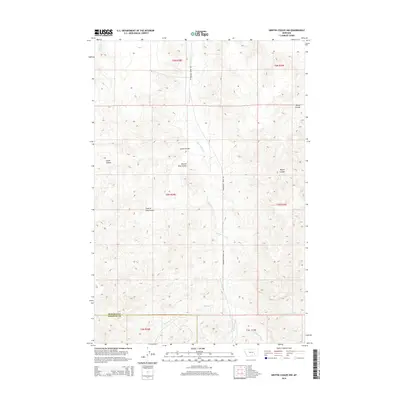 2014 Map of Griffin Coulee NW, 2014 Print