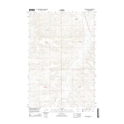 2014 Map of Griffin Coulee, 2014 Print