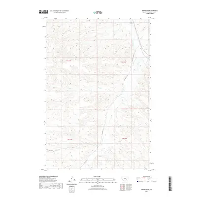 2020 Map of Griffin Coulee, 2020 Print