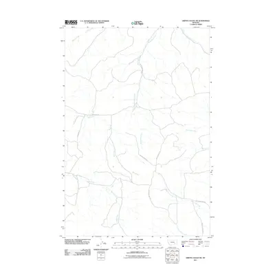 2011 Map of Griffin Coulee SW, 2011 Print