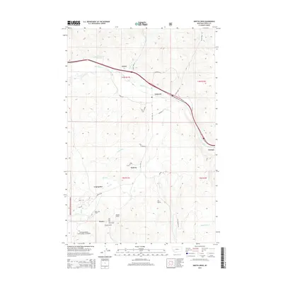 2014 Map of Griffin Creek, 2014 Print