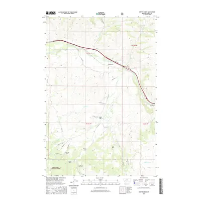 2017 Map of Griffin Creek, 2017 Print