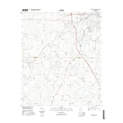 2017 Map of Griffin South, 2017 Print