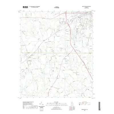 2020 Map of Griffin South, 2020 Print