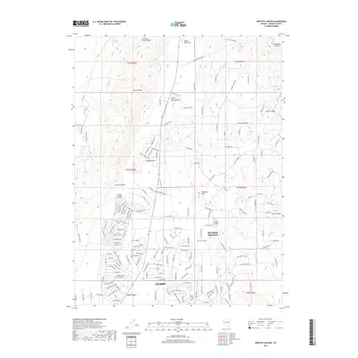2018 Map of Griffith Canyon, 2018 Print