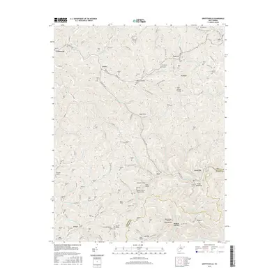 2016 Map of Griffithsville, 2016 Print